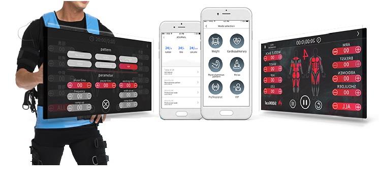 EMS training system application EMS training system application